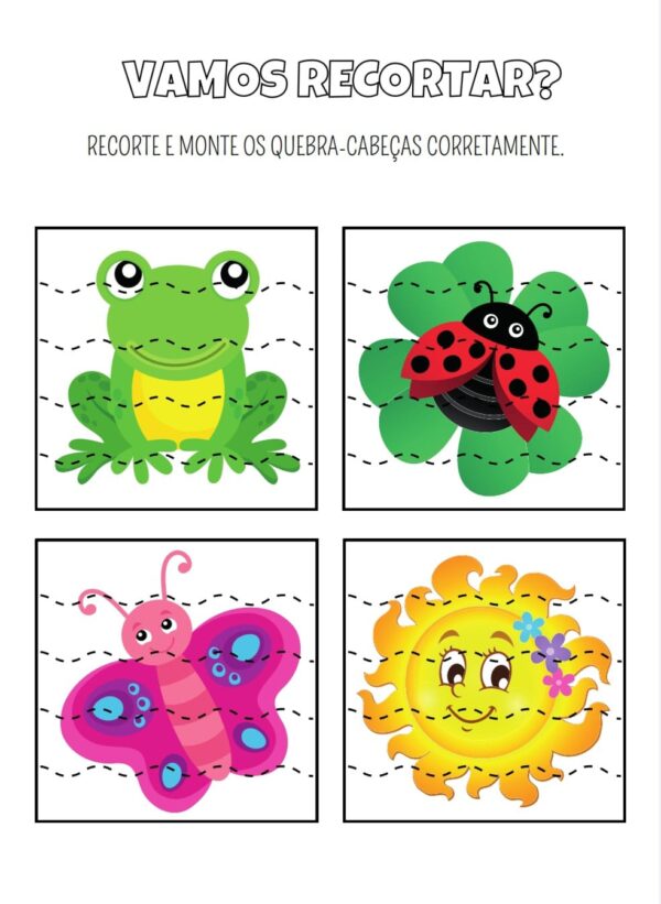 Atividades de Recorte – Desenvolvendo a Coordenação e Preparando para a Escrita! - Image 6